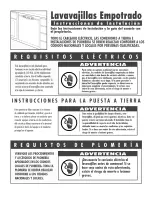 Preview for 3 page of Admiral DWD1500AWB Installation Instructions Manual