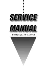 Preview for 1 page of Admiral LTW32AC Service Manual