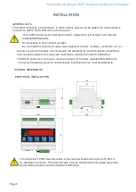 Предварительный просмотр 7 страницы ADN pesage T200F Series Installation And User Manual