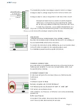 Предварительный просмотр 10 страницы ADN pesage T200F Series Installation And User Manual