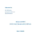 Adnacom AUS324 User Manual preview