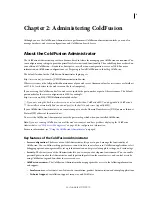 Предварительный просмотр 7 страницы Adobe 38043755 - ColdFusion Enterprise - Mac Administration Manual