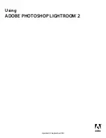 Adobe 65007312 - Photoshop Lightroom User Manual preview