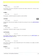 Предварительный просмотр 22 страницы Adobe ACROBAT FORMS JAVASCRIPT OBJECT Specification