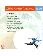 Предварительный просмотр 1 страницы Adobe ACROBAT READER 4.0 Manual