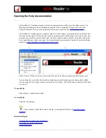 Предварительный просмотр 5 страницы Adobe ACROBAT READER 7.0 Manual