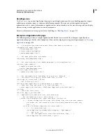Предварительный просмотр 259 страницы Adobe COLDFUSION 9 Manual