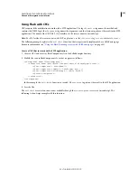 Предварительный просмотр 621 страницы Adobe COLDFUSION 9 Manual