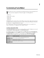 Предварительный просмотр 3 страницы Adobe FrameMaker 7.0 User Manual