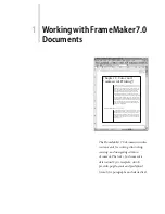 Предварительный просмотр 9 страницы Adobe FRAMEMAKER 7 Manual