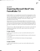 Предварительный просмотр 433 страницы Adobe FRAMEMAKER 7 Manual