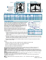 Preview for 4 page of AdobeAir ArticCircle AFD4242 C110A Specifications