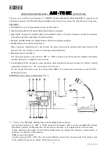 Предварительный просмотр 2 страницы Adonis AM-708E Instructions