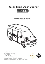 ADOR Croco Operation Manual предпросмотр