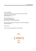 Предварительный просмотр 18 страницы ADOR Croco Operation Manual