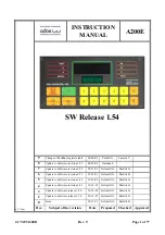 Предварительный просмотр 1 страницы Ados A200E Instruction Manual