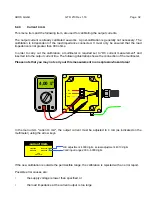 Предварительный просмотр 36 страницы Ados GTR 210 Operating Manual