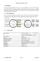 Предварительный просмотр 4 страницы Ados TB135 Series Instruction Manual