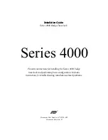 Adp Series 4000 Installation Manual preview