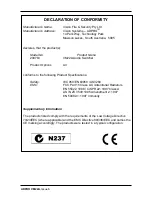 Preview for 2 page of ADPRO VM22A Installation & User Manual