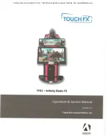 Предварительный просмотр 1 страницы Adrenaline Technologies Touch FX TFX1 Operation And Service Manual