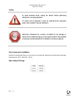 Preview for 6 page of Adrenaline Rabbids & Ladders Operation & Service Manual