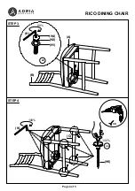 Предварительный просмотр 4 страницы Adria RICO Assembly Instructions