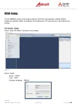 Preview for 12 page of Adroit Mitsubishi Electric IQF Series Setup Manual