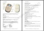 Предварительный просмотр 2 страницы Adronic AD105 Quick Start Manual