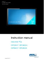 ADS-tec OPC8017 Instruction Manual предпросмотр