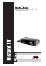 ADS Technologies USBAV-704 USB INSTANT TV User Manual preview