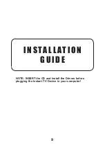 Preview for 5 page of ADS Technologies USBAV-704 USB INSTANT TV User Manual