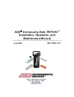 Предварительный просмотр 1 страницы ADS 507165 Installation, Operation And Maintenance Manual