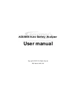 Предварительный просмотр 1 страницы ADS ADS9908 User Manual