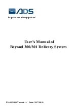 Предварительный просмотр 1 страницы ADS Beyond 300 User Manual