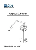 ADS EOS Instructions For Use And Installation предпросмотр