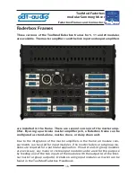 Preview for 16 page of adt-audio ToolMod Faderbox Installation Manual