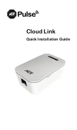 ADT Pulse Cloud Link Quick Installation Manual preview
