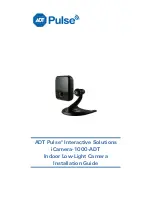 Предварительный просмотр 1 страницы ADT Pulse iCamera-1000 Installation Manual