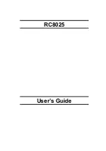 ADT Pulse RC8025 User Manual предпросмотр