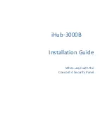 ADT Security Service iHub-3000B Installation Manual preview