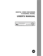 Preview for 1 page of ADT 4-channel DVR User Manual