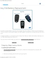 ADT Ademco 5834-4 Instructions предпросмотр