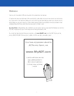 Preview for 7 page of ADT BHS-3000C User Manual