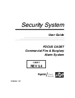 ADT FOCUS CADET User Manual preview