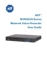 Предварительный просмотр 1 страницы ADT NVR4200 Series User Manual