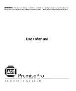 Preview for 1 page of ADT PremisePro LCD5500Z User Manual