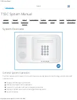 ADT TSSC System Manual preview