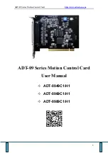 Adtech ADT-09 Series Manual preview