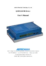 Adtech Q2BYG403MD User Manual preview